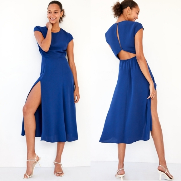 Aritzia Dresses & Skirts - Aritzia Babaton Hampton Dress, Royal Blue